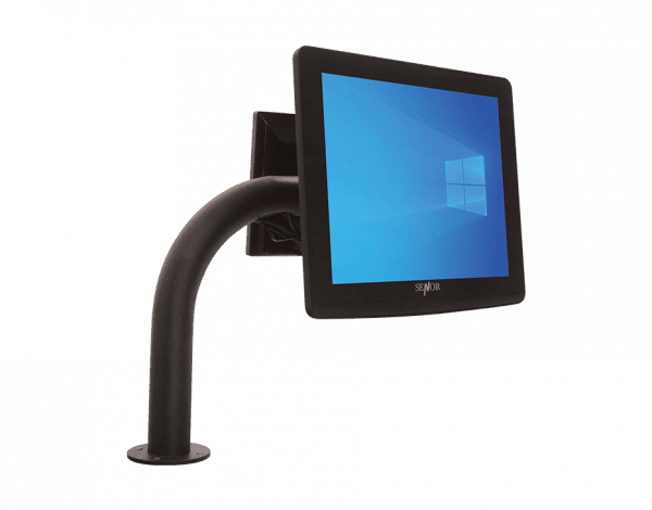 Right Angle Bent Mounting Pole - Senor Tech | POS Solution