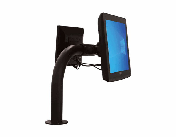 Right Angle Bent Mounting Pole - Senor Tech | POS Solution