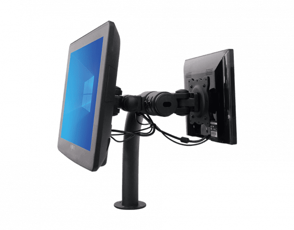 Right Angle Bent Mounting Pole - Senor Tech | POS Solution