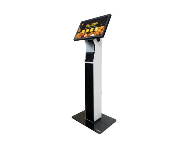 Miki Freestanding Kiosk - self-service kiosks for fast food - Senor Tech | POS Solution