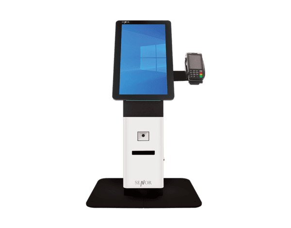 Senki Desktop Kiosk - self service kiosk for restaurants - Senor Tech | POS Solution