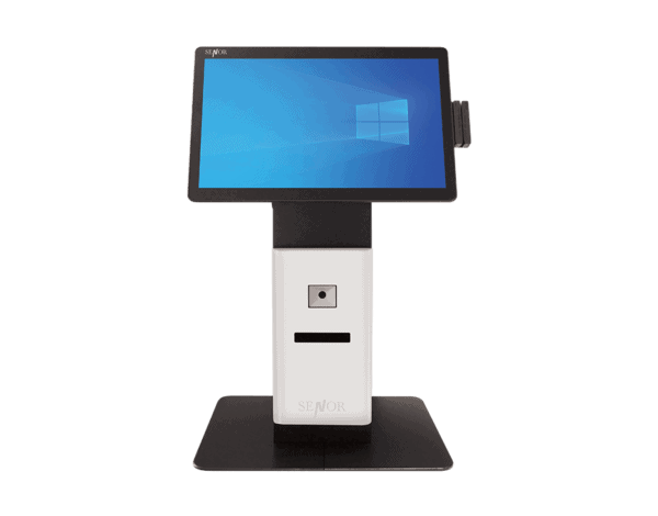 Senki Desktop Kiosk - self service kiosk for restaurants - Senor Tech | POS Solution