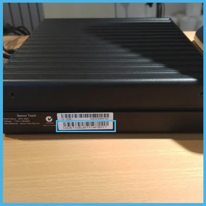 Serial Number | SENOR Australia Serial Number | SENOR Australia