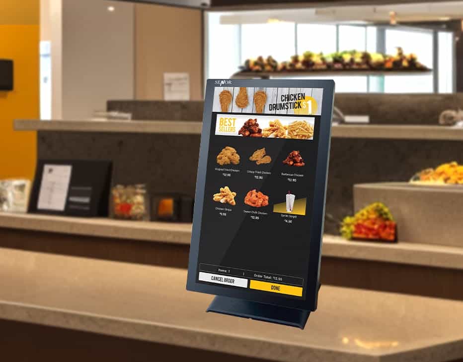 KDS 21 Portrait - Senor Tech | POS Solution