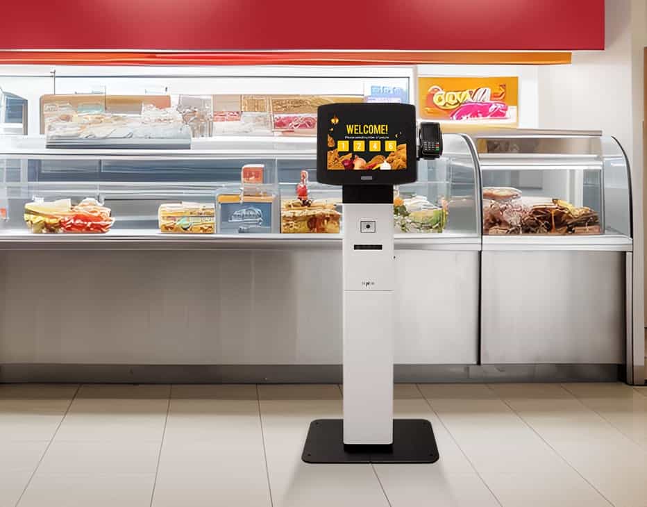 Senki Freestanding Kiosk - Senor Tech | POS Solution